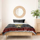 Mozambique Bedding Set Black Red Tribal Design Map - African Pride