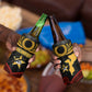 Mozambique 4 in 1 Can Cooler Tumbler Black Red Tribal Design Map - African Pride