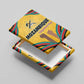Mozambique Canvas Wall Art Yellow Red Green Swirl Independence Day - African Pride