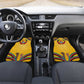 Mozambique Car Mats Yellow Red Green Swirl Independence Day - African Pride
