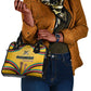 Mozambique Shoulder Handbag Yellow Red Green Swirl Independence Day - African Pride
