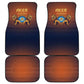 Aker Car Mats Ancient Egyptian Sunset Gradient, Twin Lion Guardians, and Solar Disc - African Pride