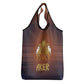Aker Grocery Bag Ancient Egyptian Sunset Gradient, Twin Lion Guardians, and Solar Disc - African Pride