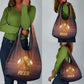 Aker Grocery Bag Ancient Egyptian Sunset Gradient, Twin Lion Guardians, and Solar Disc - African Pride
