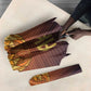 Aker Umbrella Ancient Egyptian Sunset Gradient, Twin Lion Guardians, and Solar Disc - African Pride