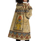 Aker Ancient Egyptian Wearable Blanket Hoodie with Hieroglyphic Pattern, Pyramid Symbol, and Twin Lion Guardians Motif - African Pride