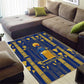 Amun Area Rug Ancient Egyptian Hieroglyphic, Pharaoh and Scarab - African Pride