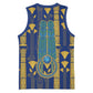 Amun Basketball Jersey Ancient Egyptian Hieroglyphic, Pharaoh and Scarab - African Pride