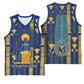 Amun Basketball Jersey Ancient Egyptian Hieroglyphic, Pharaoh and Scarab - African Pride