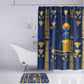 Amun Bathroom Set Ancient Egyptian Hieroglyphic, Pharaoh and Scarab - African Pride