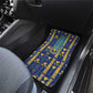 Amun Car Mats Ancient Egyptian Hieroglyphic, Pharaoh and Scarab - African Pride