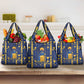 Amun Grocery Bag Ancient Egyptian Hieroglyphic, Pharaoh and Scarab - African Pride