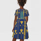 Amun Kid Short Sleeve Dress Ancient Egyptian Hieroglyphic, Pharaoh and Scarab - African Pride