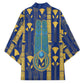 Amun Kimono Ancient Egyptian Hieroglyphic, Pharaoh and Scarab - African Pride