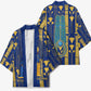 Amun Kimono Ancient Egyptian Hieroglyphic, Pharaoh and Scarab - African Pride