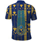 Amun Polo Shirt Ancient Egyptian Hieroglyphic, Pharaoh and Scarab - African Pride