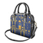 Amun Shoulder Handbag Ancient Egyptian Hieroglyphic, Pharaoh and Scarab - African Pride
