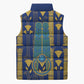 Amun Sleeveless Puffer Jacket Ancient Egyptian Hieroglyphic, Pharaoh and Scarab - African Pride