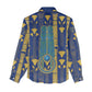 Amun Women Casual Shirt Ancient Egyptian Hieroglyphic, Pharaoh and Scarab - African Pride