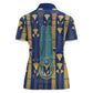 Amun Women Polo Shirt Ancient Egyptian Hieroglyphic, Pharaoh and Scarab - African Pride