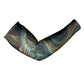 Amun Ancient Egyptian Arm Sleeves with Mystical Smoke Swirl Pattern, Fiery Ram Head, and Hieroglyphic - African Pride