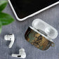 Anubis AirPods Case Ancient Egyptian Aged Papyrus, Scales of Justice, and Egyptian Hieroglyph - African Pride