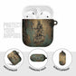 Anubis AirPods Case Ancient Egyptian Aged Papyrus, Scales of Justice, and Egyptian Hieroglyph - African Pride