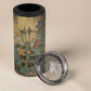 Anubis 4 in 1 Can Cooler Tumbler Ancient Egyptian Aged Papyrus, Scales of Justice, and Egyptian Hieroglyph - African Pride