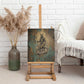 Anubis Canvas Wall Art Ancient Egyptian Aged Papyrus, Scales of Justice, and Egyptian Hieroglyph - African Pride