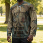 Anubis Hockey Jersey Ancient Egyptian Aged Papyrus, Scales of Justice, and Egyptian Hieroglyph - African Pride