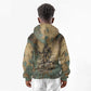Anubis Kid Hoodie Ancient Egyptian Aged Papyrus, Scales of Justice, and Egyptian Hieroglyph - African Pride