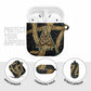 Anubis Ancient Egyptian AirPods Case with Starry Mummy Wrap Pattern, Anubis Warrior Illustration, and Pyramid - African Pride
