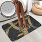 Anubis Ancient Egyptian Bathroom Set with Starry Mummy Wrap Pattern, Anubis Warrior Illustration, and Pyramid - African Pride