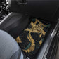 Anubis Ancient Egyptian Car Mats with Starry Mummy Wrap Pattern, Anubis Warrior Illustration, and Pyramid - African Pride