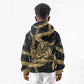 Anubis Ancient Egyptian Kid Hoodie with Starry Mummy Wrap Pattern, Anubis Warrior Illustration, and Pyramid - African Pride