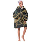 Anubis Ancient Egyptian Kid Wearable Blanket Hoodie with Starry Mummy Wrap Pattern, Anubis Warrior Illustration, and Pyramid - African Pride