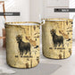 Apis Laundry Basket Ancient Egyptian Papyrus Map, Egyptian Crown Bull Illustration - African Pride