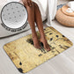 Apis Bathroom Set Ancient Egyptian Papyrus Map, Egyptian Crown Bull Illustration - African Pride