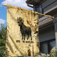 Apis Garden Flag Ancient Egyptian Papyrus Map, Egyptian Crown Bull Illustration - African Pride