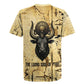 Apis Rugby Jersey Ancient Egyptian Papyrus Map, Egyptian Crown Bull Illustration - African Pride