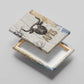 Apis Ancient Egyptian Canvas Wall Art with Beige-Gray Hieroglyphic, Ornate Bull Head, and Gold-Blue Typography - African Pride