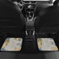 Apis Ancient Egyptian Car Mats with Beige-Gray Hieroglyphic, Ornate Bull Head, and Gold-Blue Typography - African Pride