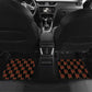 Uganda Car Mats - Hibiscus Flower Pattern and The Pearl of Africa Text