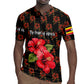 Uganda Rugby Jersey - Hibiscus Flower Pattern and The Pearl of Africa Text