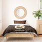 Uganda Bedding Set - Grey Crowned Crane and Tribal Pattern Spirit of Uganda Theme