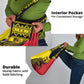 Uganda Grocery Bag - African Wildlife Elephant Lion and Crane in Tribal Pattern Design