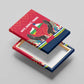 Central African Republic Canvas Wall Art Red Blue Green Tribal Design - African Pride