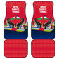 Central African Republic Car Mats Red Blue Green Tribal Design - African Pride
