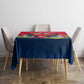 Central African Republic Tablecloth Red Blue Green Tribal Design - African Pride