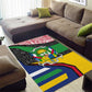 Central African Republic Area Rug Multicolor Tribal Design - African Pride